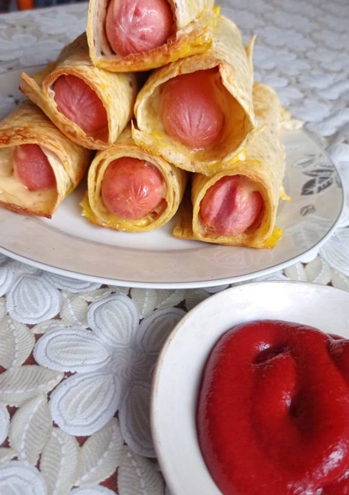 Сосиски в лаваші🌭
