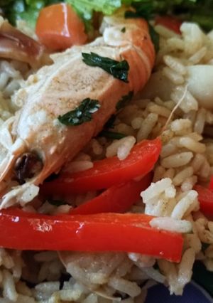 Una foto de Arroz Tipo Paella de la Añoranza