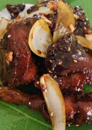 Foto resep Ayam goreng mentega