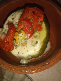 Una foto de Zapallitos rellenos