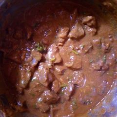 Spicy liver stew A picture of Spicy liver stew.