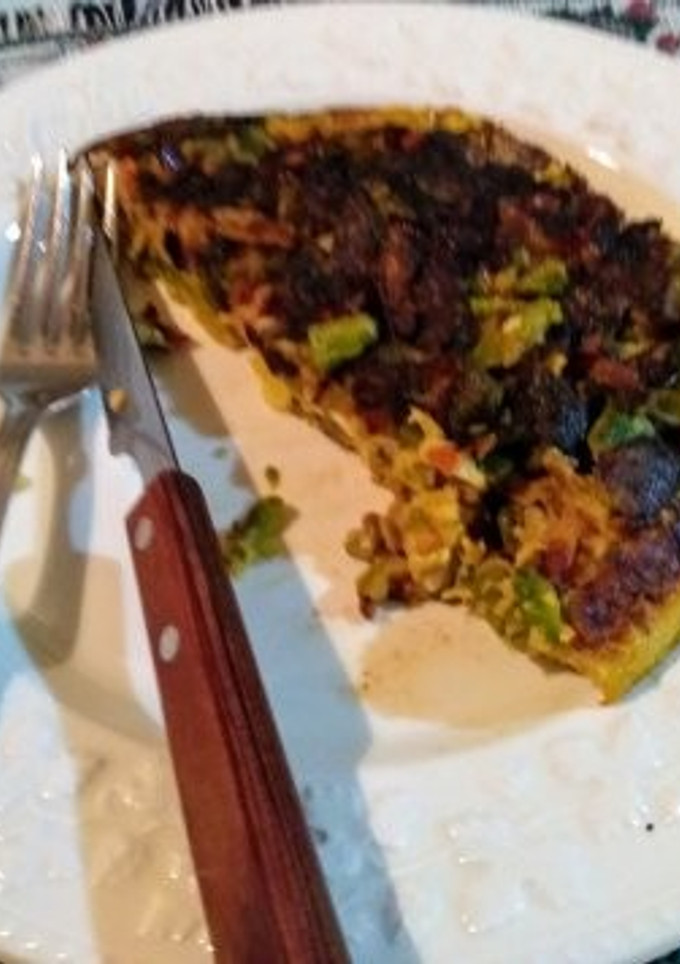 Una foto de Tortilla vegetariana