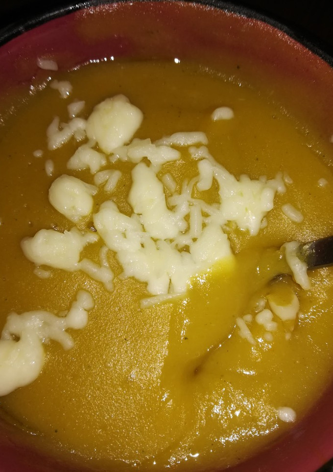 Una foto de Puré de brócoli