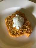 Oatmeal carrot cake