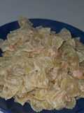 Farfalle con Panna e Salmone