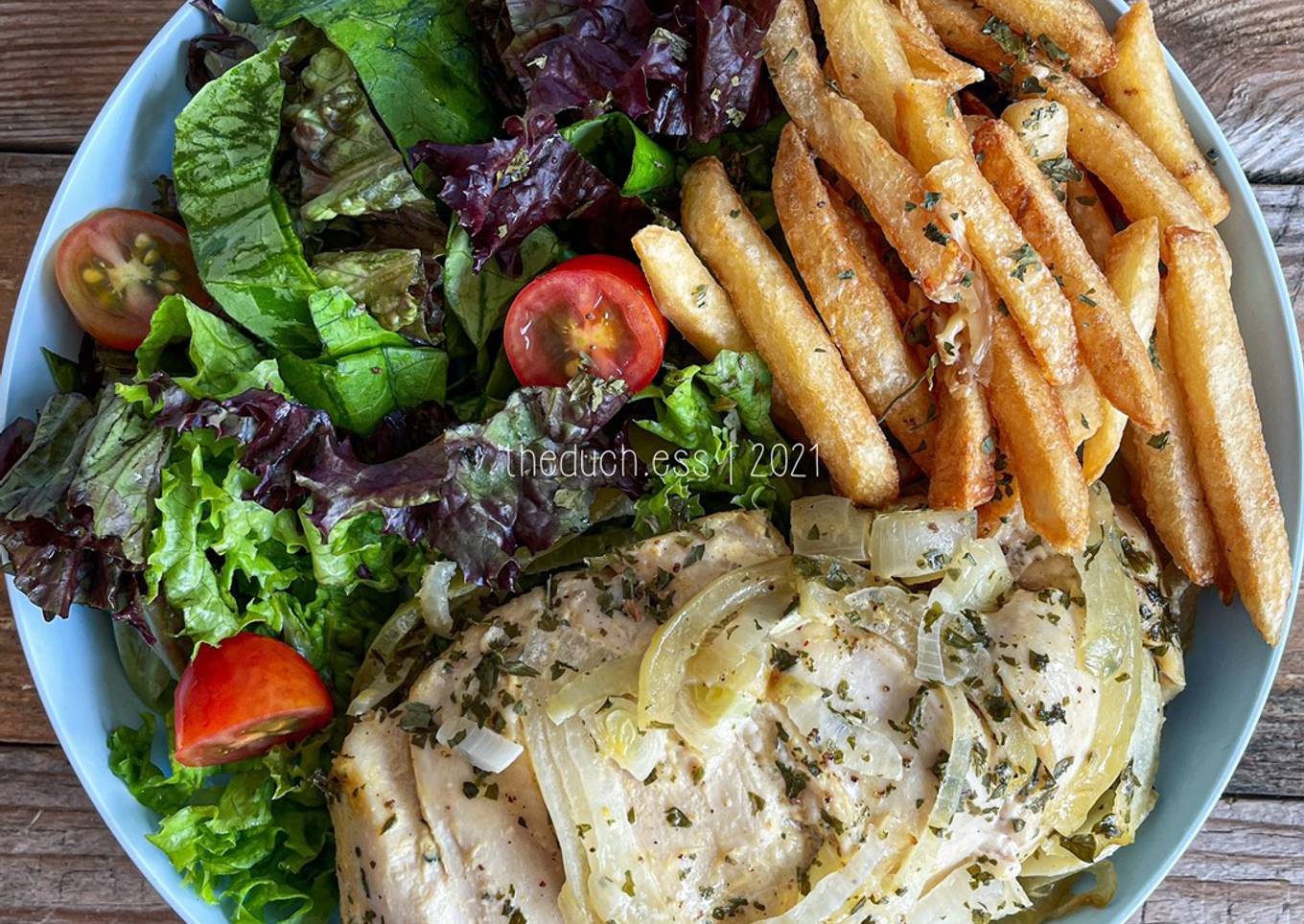 Ayam Panggang Saus Madu Mustard