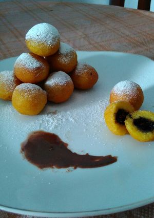 Foto resep Bola bola singkong isi coklat