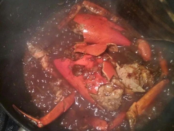 Langkah Mudah untuk Membikin Resep Kepiting lada hitam super nikmat yang Bikin Ngiler Anti Ribet, Bikin Ngiler