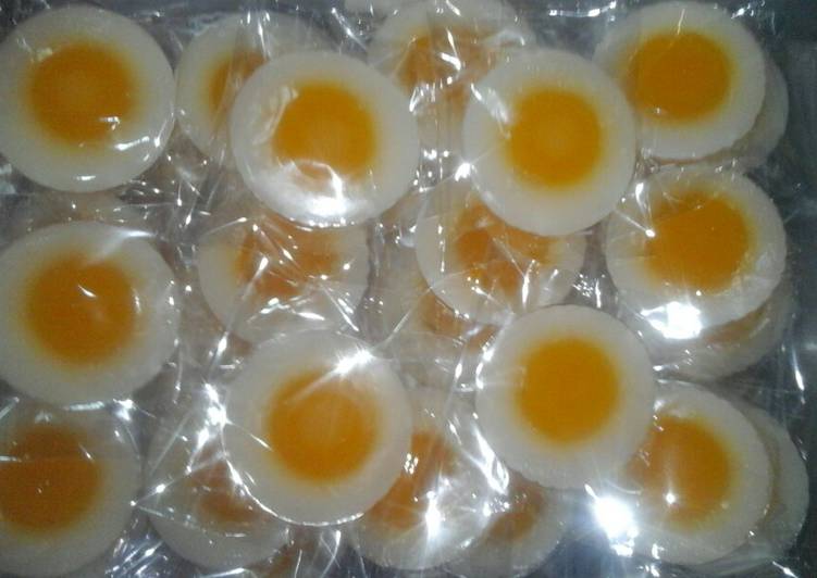Puding telur ceplok