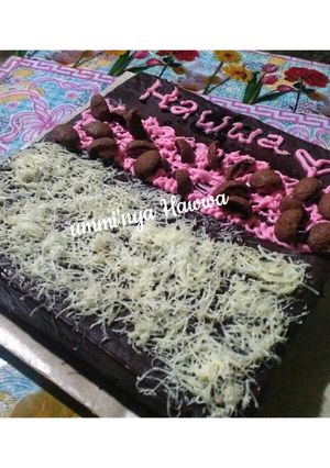 Foto resep Cake Coklat Pisang Keju🍌🍌🍌
