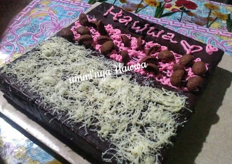 Cake Coklat Pisang Keju🍌🍌🍌