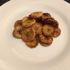 A picture of Banana crisps!.