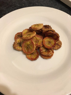 A picture of Banana crisps!.