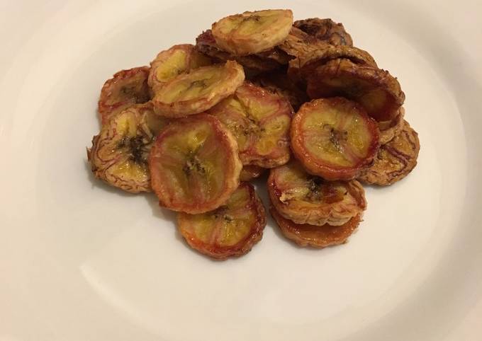 Simple Way to Make Perfect Banana crisps!