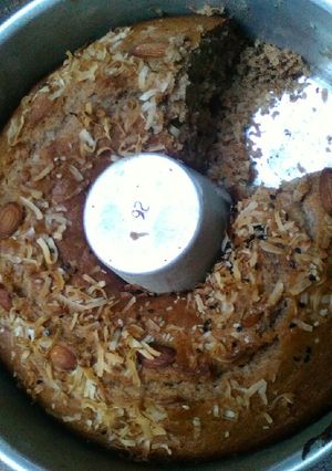 Una foto de Budín de nueces