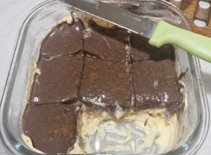 Foto de Mousse de maracuja e brigadeiro falso