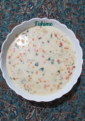 عکسی از دستور سوپ شیر 🥣