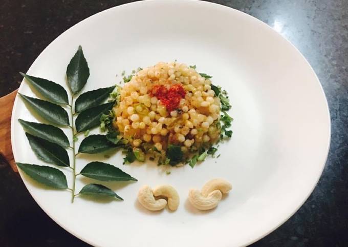 Recipe of Homemade Sabudana khichadi
