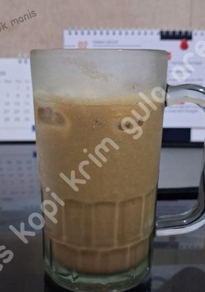 Foto resep Es Kopi Krim Gula Aren