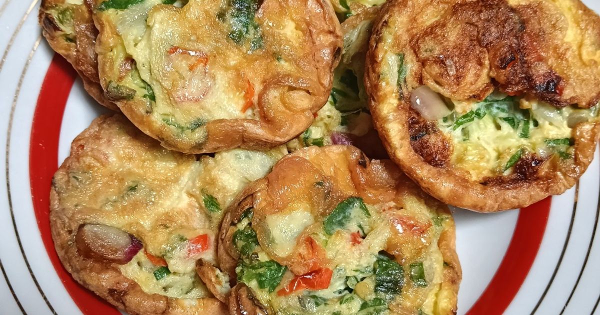 Telur dadar cetakan martabak 7 lubang