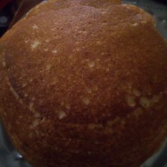 A picture of Fluffy pancakes #endofyearchallenge.