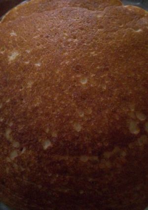 A picture of Fluffy pancakes #endofyearchallenge.
