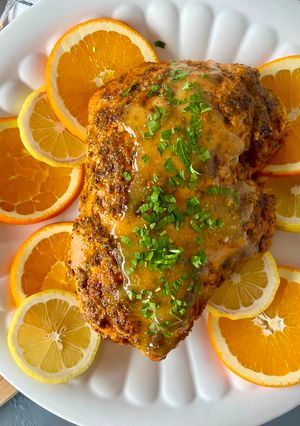 Foto de Perú com Molho de Laranja 🍊