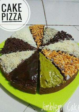 Foto resep Cake Pizza ala Jimblem Cake