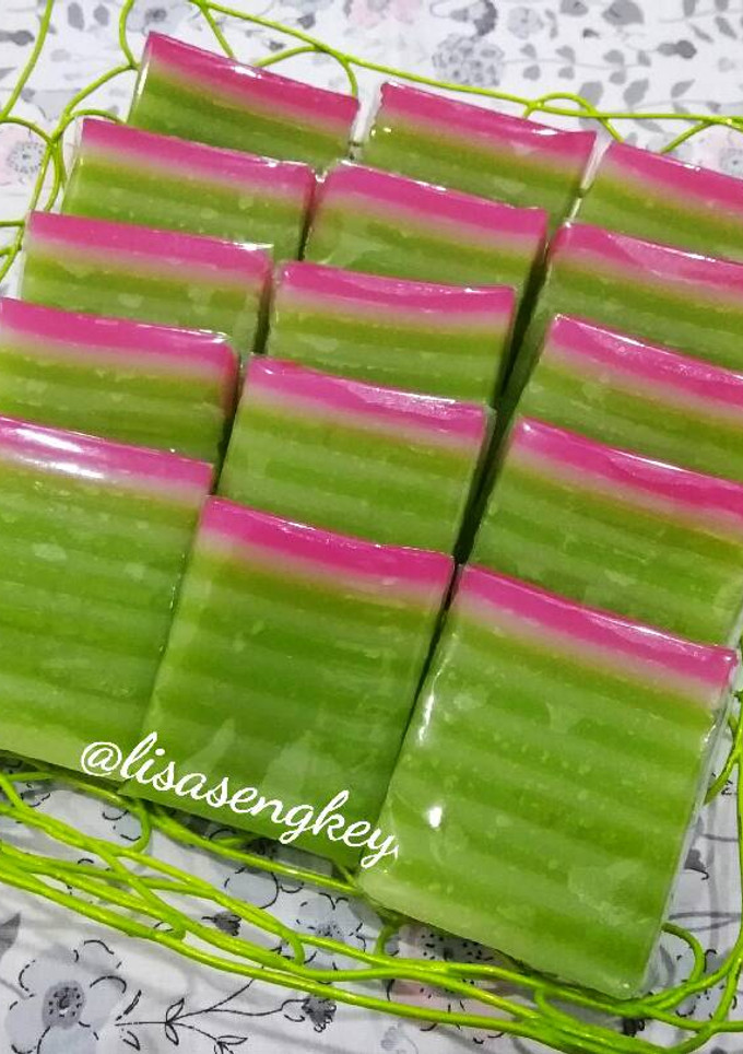 Foto resep Lapis Sagu Pandan