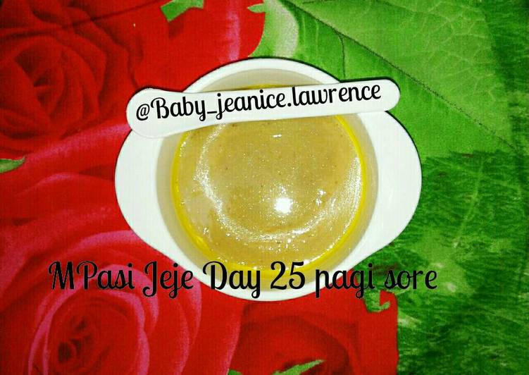 Rahasia Memasak MPasi 6m+ bubur brokoli+jgj manis+tomat yang Enak