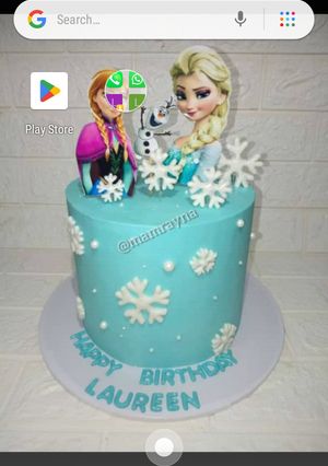 A picture of Birthday cake.