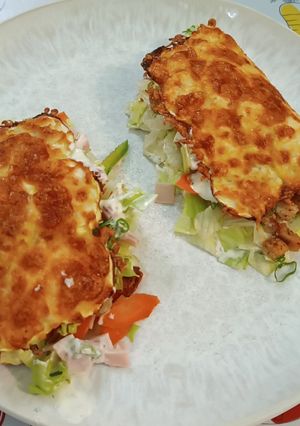 Töltött cukkini recept fotója