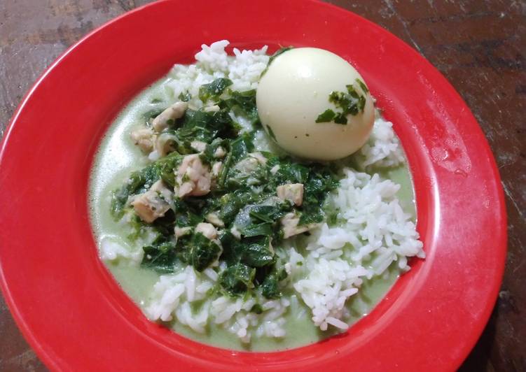 Sayur daun ubi tumbuk...Lamak Bana 💛