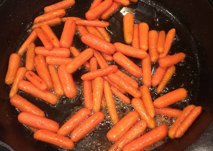 Honey Brown Sugar Glazed Carrots