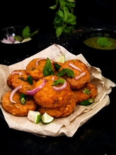A picture of Chicken Shami Kebab.