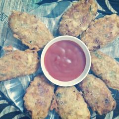 A picture of Veg fritters.