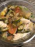 Vietnamese Sweet and Sour Catfish Soup (Canh Chua Cá Bông Lau)