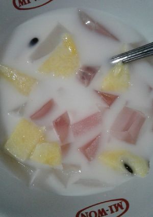 Foto resep Es susu ceria #bikin ramadhan berkesan#$