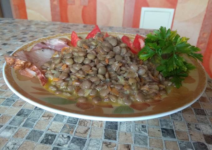 Красная чечевица с овощами – кулинарный рецепт