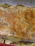 Salmón al horno con kikos