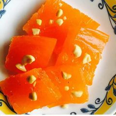 A picture of Custard Halwa.