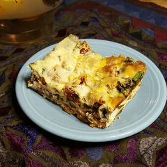 A picture of Easy Veggie Lasagna.