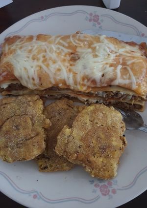 Una foto de Lasaña