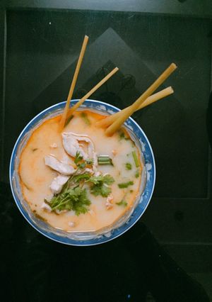 Hình của món Tom Kha.