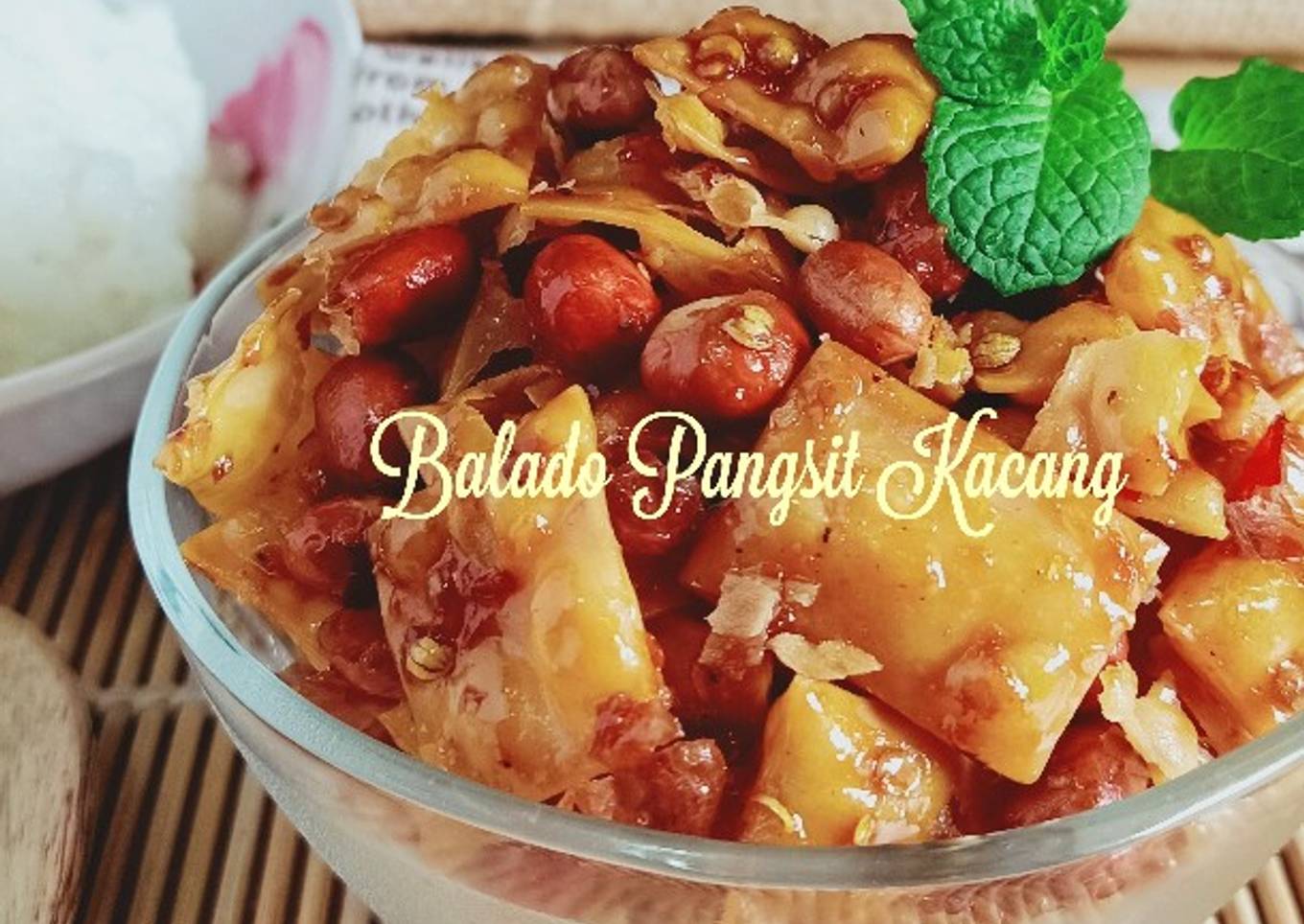 800. Balado Pangsit Kacang