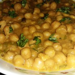 A picture of Chickpea curry #4weekschallenge #charityrecipe.