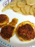 Cheesy Sausage stuffed in Pattypan Squash