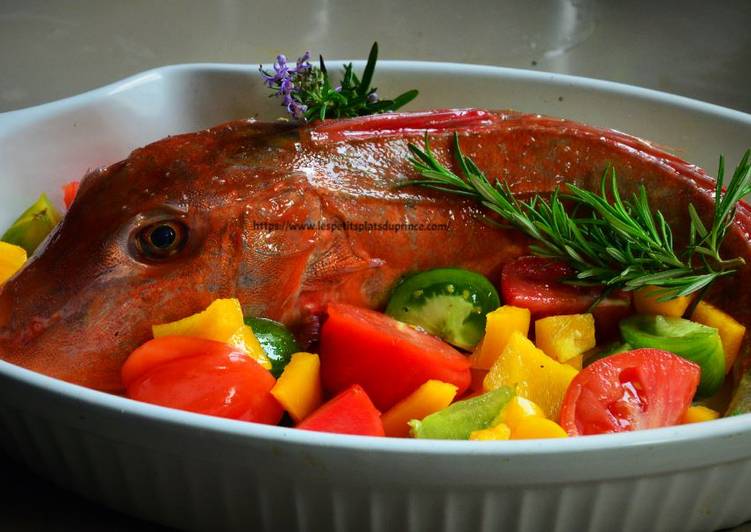 La Délicieuse Recette du Rouget grondin au vin blanc