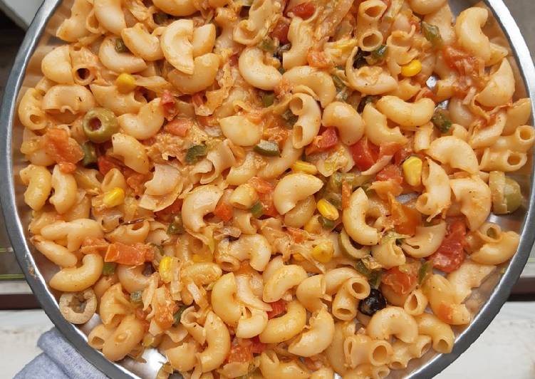 Steps to Prepare Speedy Macaroni Indian Style