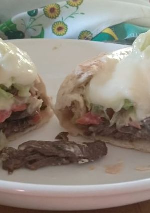 Una foto de Sándwich de entraña